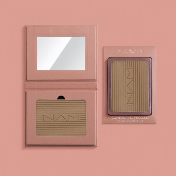 NAM Contouring Pressed Powder 05 Almond, puristepuuteri - Image 2