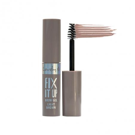 Lovely Fix It Up Brow Gel Light Brown, kulmakarvageeli