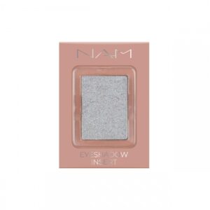 NAM Foil Eyeshadow Insert 01 Frosty Silver, täyttöpakkaus