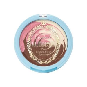 Lovely Mademoiselle 3 in 1 Bronze, Blush & Eye Topper, heleyttävä aurinkopuuteri