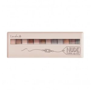 Lovely Nude Makeup Kit Eyeshadow Palette, luomiväripaletti
