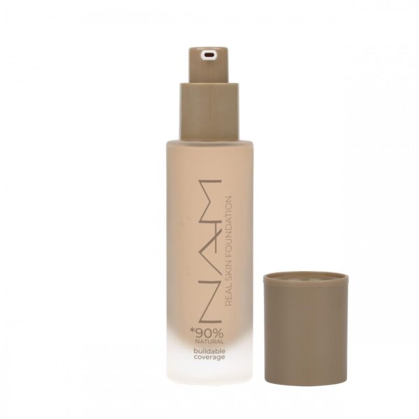 NAM Real Skin Foundation 02 Naked, meikkivoide - Image 2
