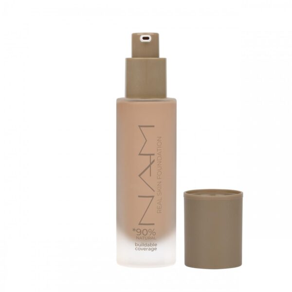 NAM Real Skin Foundation 05 Warm Beige, meikkivoide - Image 2