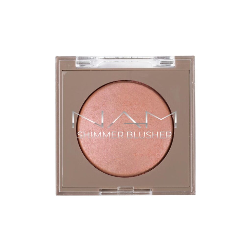 NAM Shimmer Blusher 02 Peach Ice Tea, poskipuna
