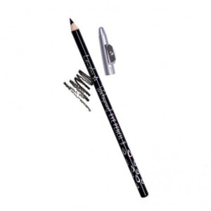 Lovely Waterproof Eye Pencil With Sharpener Musta, silmänrajauskynä