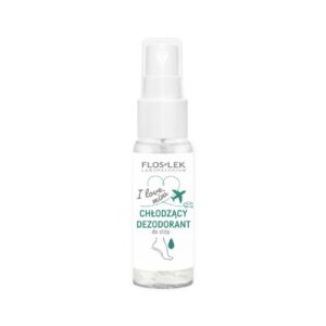 Floslek I Love Mini Cooling Foot Deodorant 30ml, suihkedeodorantti jaloille matkakoko