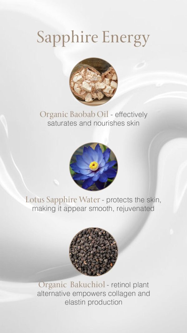 T-LAB Sapphire Energy Absolute Cream -ylellinen vartalovoide 300ml - Image 3