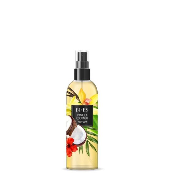 Bies Vanilla Coconut Body Mist 200ml, vartalotuoksu
