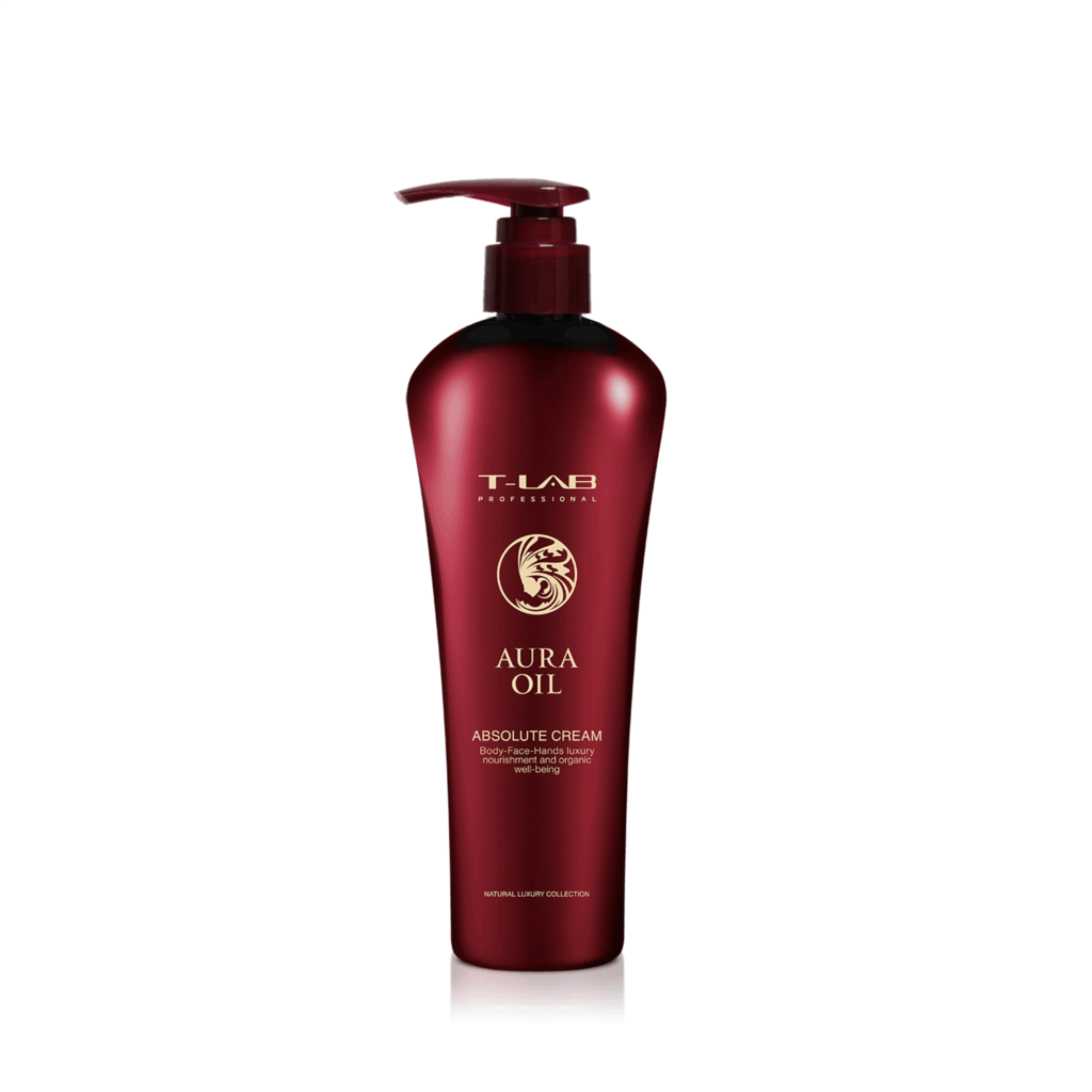 T-LAB Aura Oil Absolute Cream 300ml, ylellinen vartalovoide