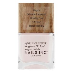 NailsInc Plant Power Be Fearless Switch Of, kasvipohjainen kynsilakka