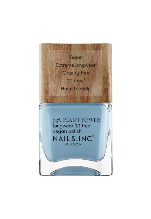 NailsInc Plant Power Clean To The Core, kasvipohjainen kynsilakka