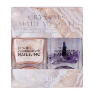 NailsInc Duo Set Crystals Made Me Do It, kynsilakkaduo