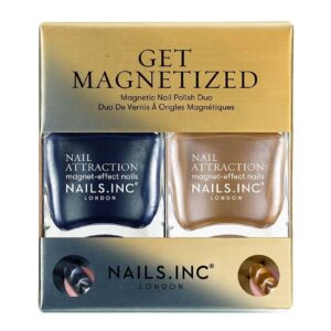 NailsInc Duo Set Get Magnetized, kynsilakkaduo