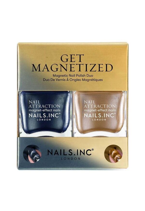 NailsInc Duo Set Get Magnetized, kynsilakkaduo