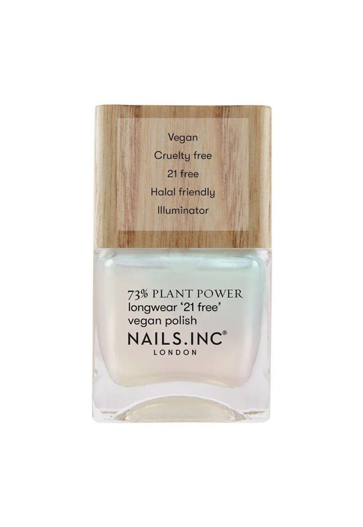 NailsInc Plant Power Glowing Somewhere 14ml, kasvipohjainen kynsilakka