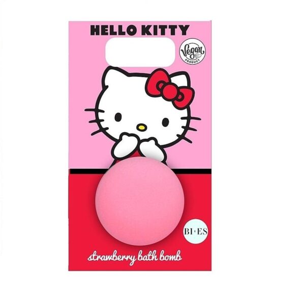 Bies Hello Kitty Bath Bomb Strawberry 165g