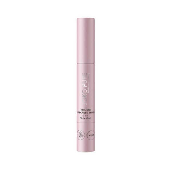 Joko Pure Mousse Lip & Cheek Blush #02, monikäyttöinen poskipuna