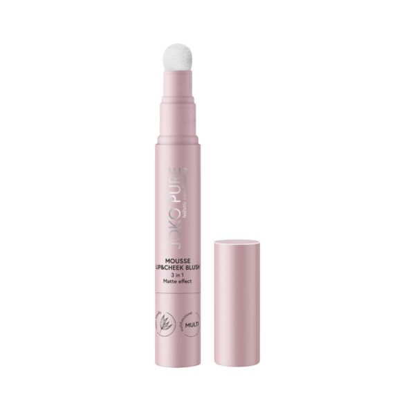 Joko Pure Mousse Lip & Cheek Blush #02, monikäyttöinen poskipuna - Image 2