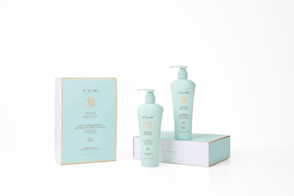 T-LAB Phyto Balance Duo Set -hiustenhoitopakkaus , 2 tuotetta