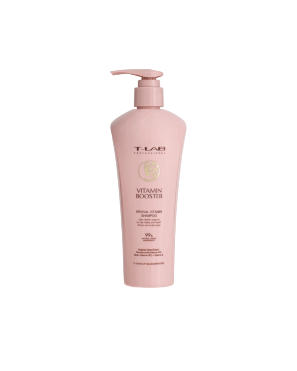 T-LAB Vitamin Booster Revival Vitamin Shampoo -elvyttävä shampoo kaikille hiustyypeille 300ml