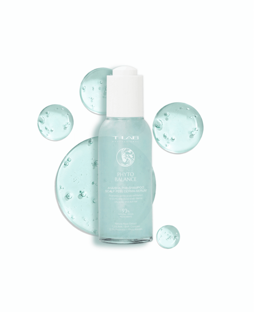 T-LAB Phyto Balance AHA/BHA Pre-Shampoo Scalp Peel Derma-Serum 60ml, kuoriva hiuspohjaseerumi