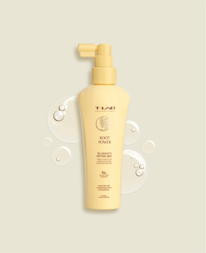 T-LAB Root Power Re-Growth Peptide Mist 150ml, hiusta vahvistava hoitosuihke