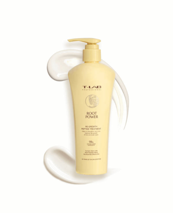 T-LAB Root Power Re-Growth Peptide Treatment -hiustenkasvua tukeva hoitoaine kaikille hiustyypeille 300ml