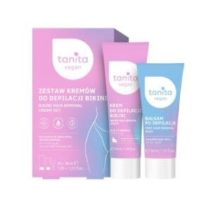 Tanita Bikini Hair Removal Cream Set 50+30ml, ihokarvanpoistotuotteet bikinialueelle