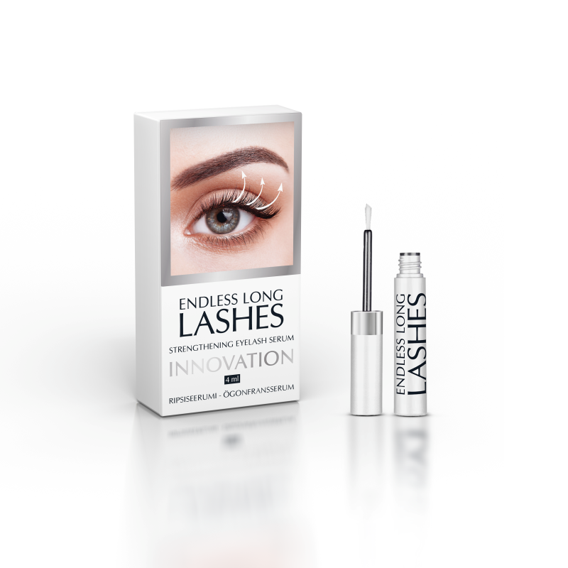 LL Company Endless Long Lashes & Eyebrow Enhancing Serum 2x4ml, ripsiseerumi ja kulmaseerumi - Image 2