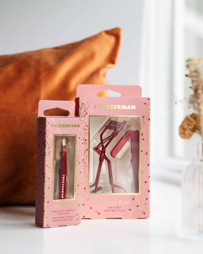Tweezerman Vintage Rose Lash Set, lahjapakkaus - Image 2