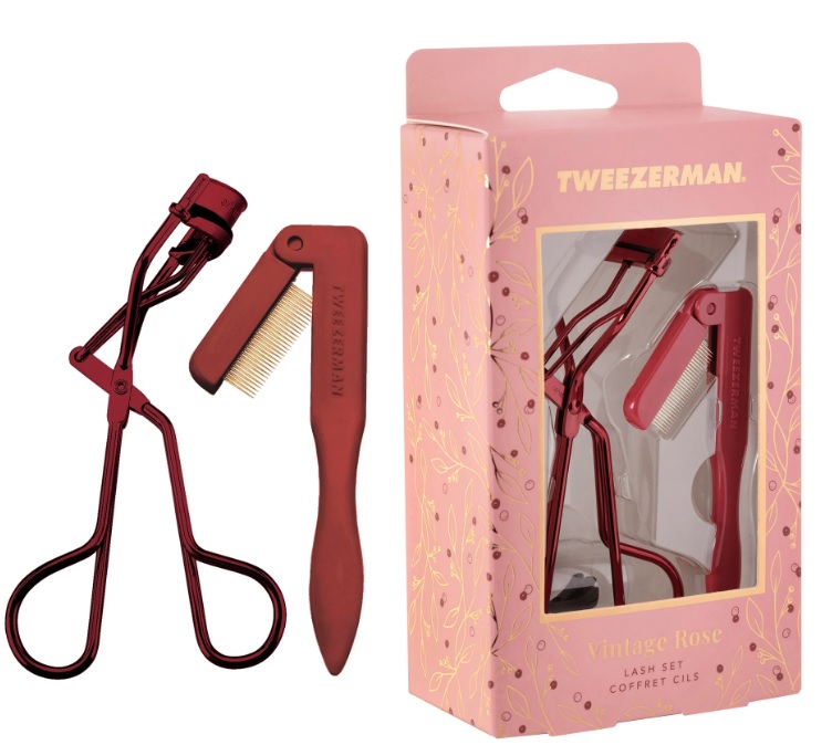 Tweezerman Vintage Rose Lash Set, lahjapakkaus