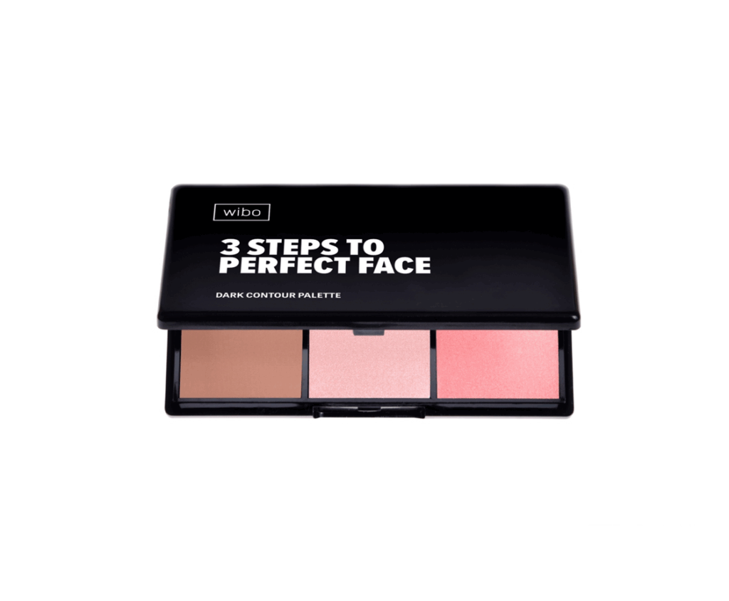 WIBO 3 Steps To Perfect Face Light, kasvojenmuokkauspaletti