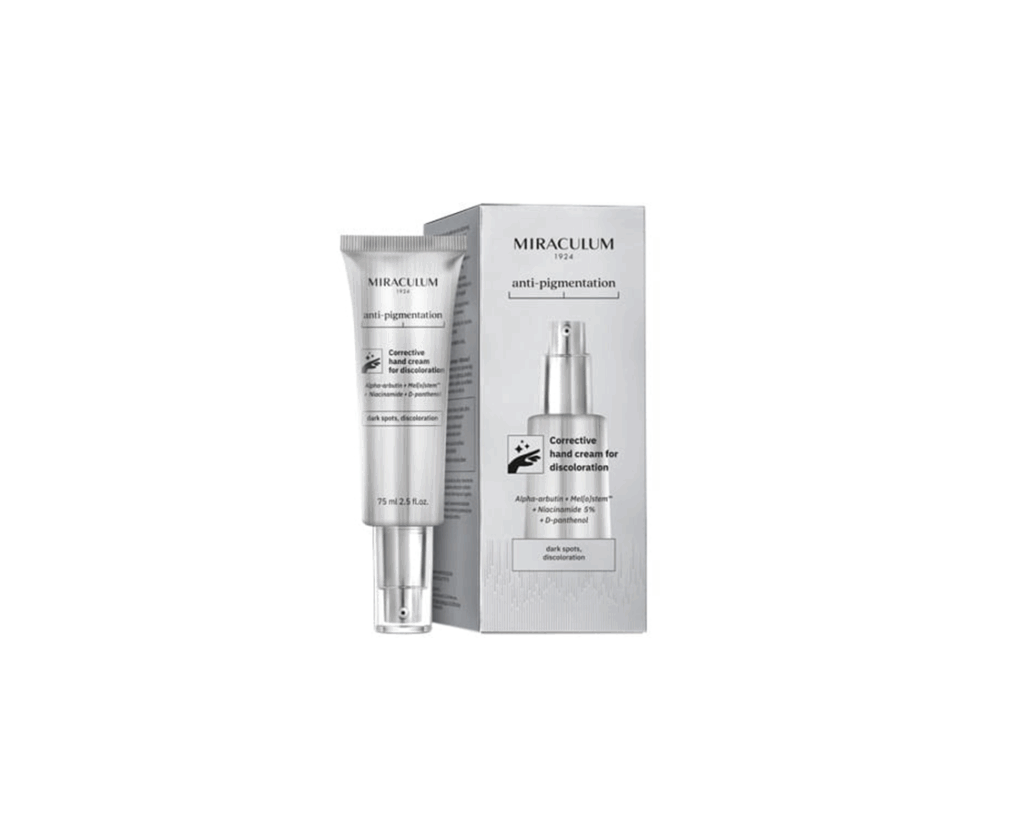 Miraculum Anti-Pigmentation Corrective Hand Cream for discoloration 75ml, kirkastava käsivoide