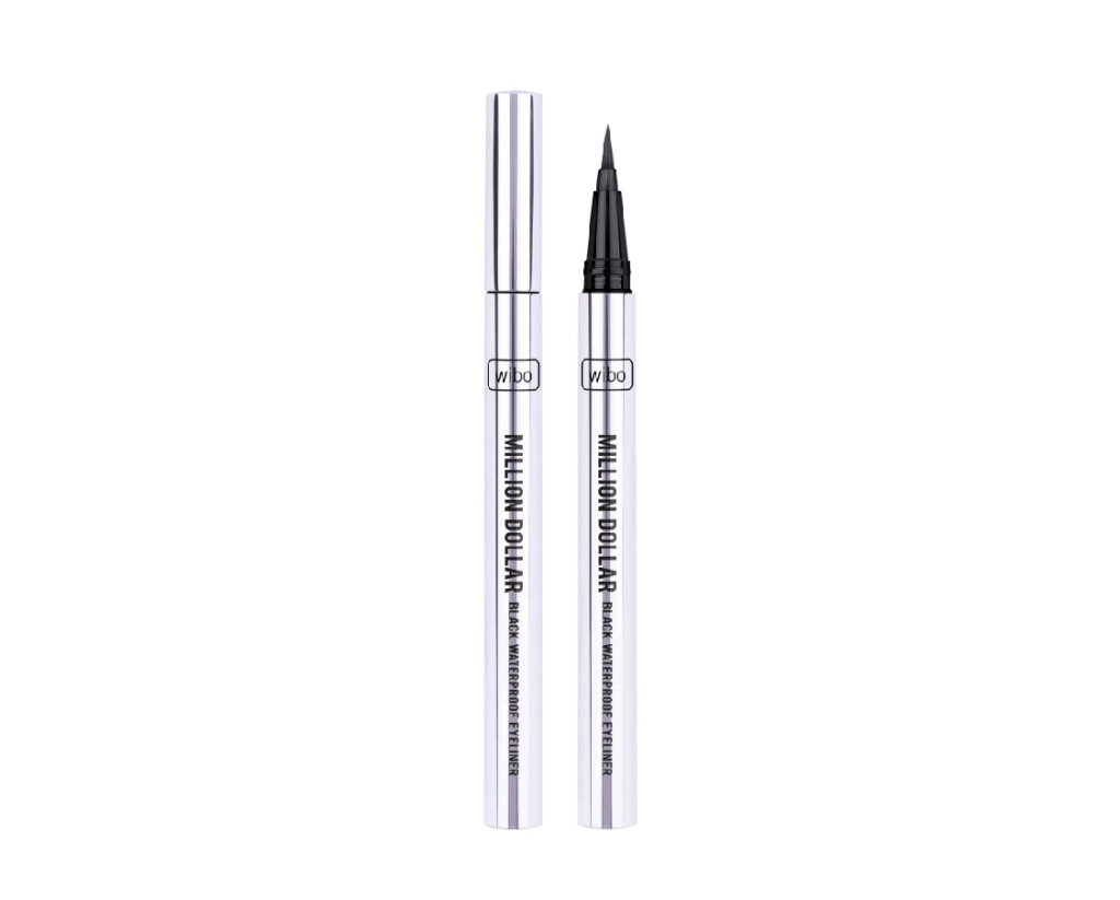 WIBO Million Dollar Eyeliner Black Waterproof, silmänrajausväri