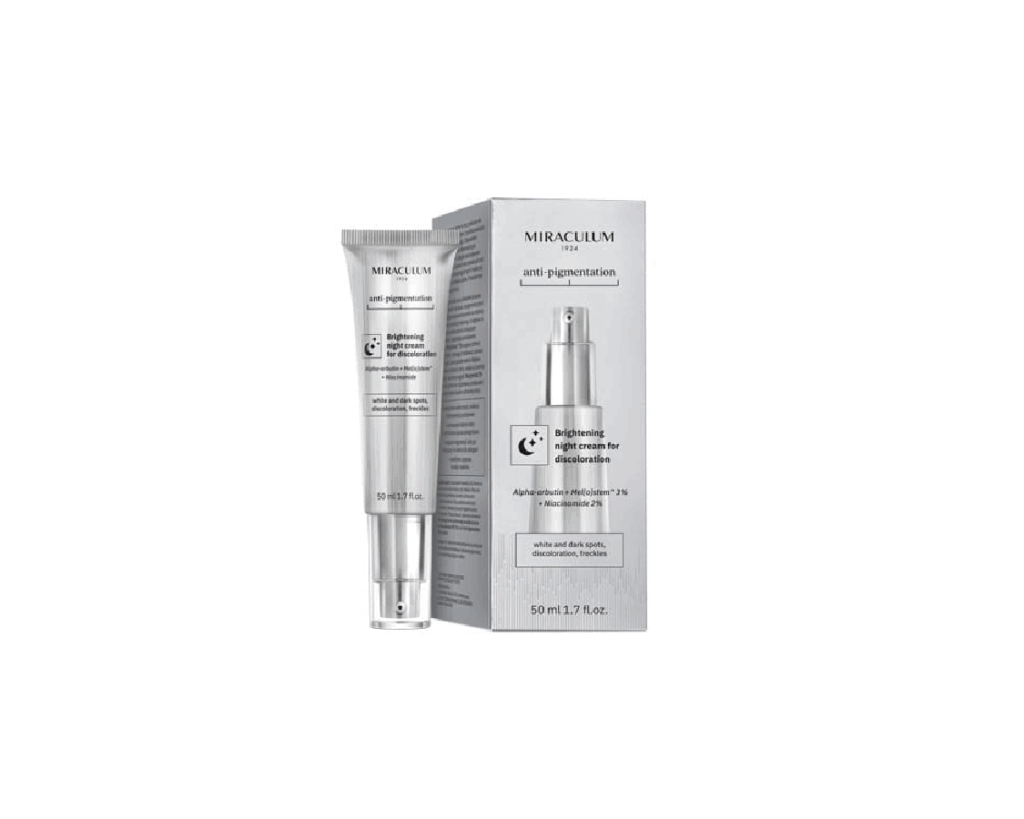 Miraculum Anti-Pigmentation Brightening Night Cream for discoloration 50ml, yövoide