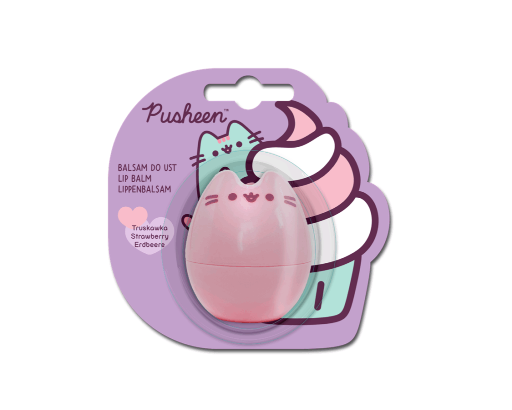 AURA Pusheen Strawberry 3D Huulibalsami 6g