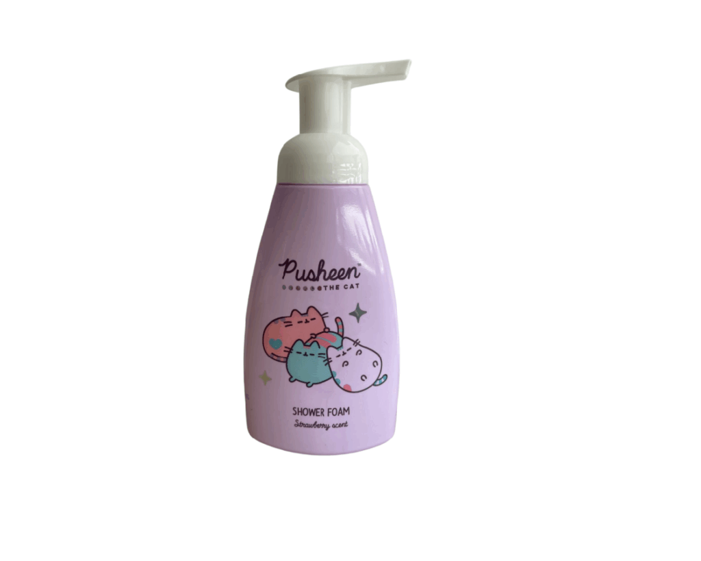 AURA Pusheen Strawberry Suihkuvaahto 300ml