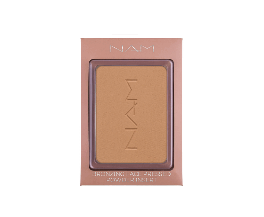 NAM Bronzing Face Pressed Powder Insert, täyttöpakkaus