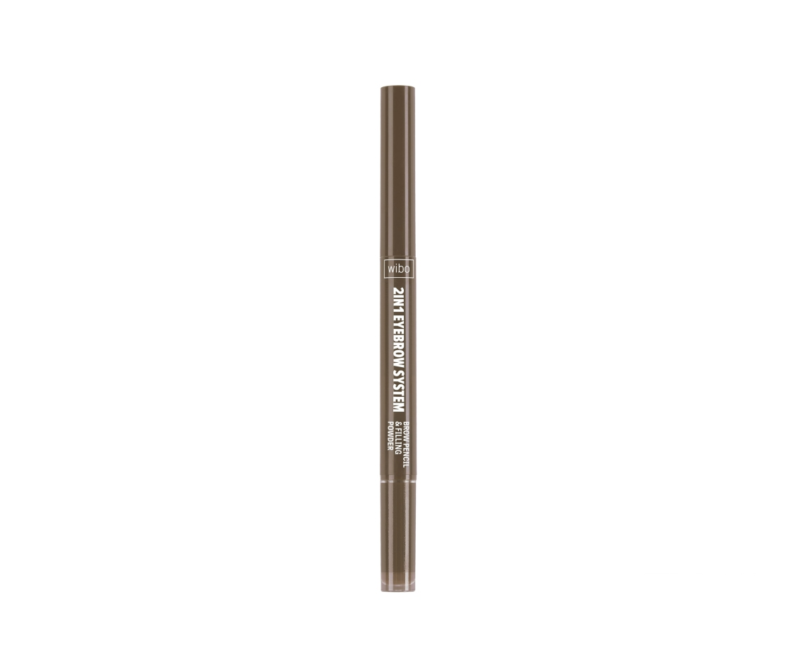 WIBO 2 in 1 Eyebrow System, kulmakynä