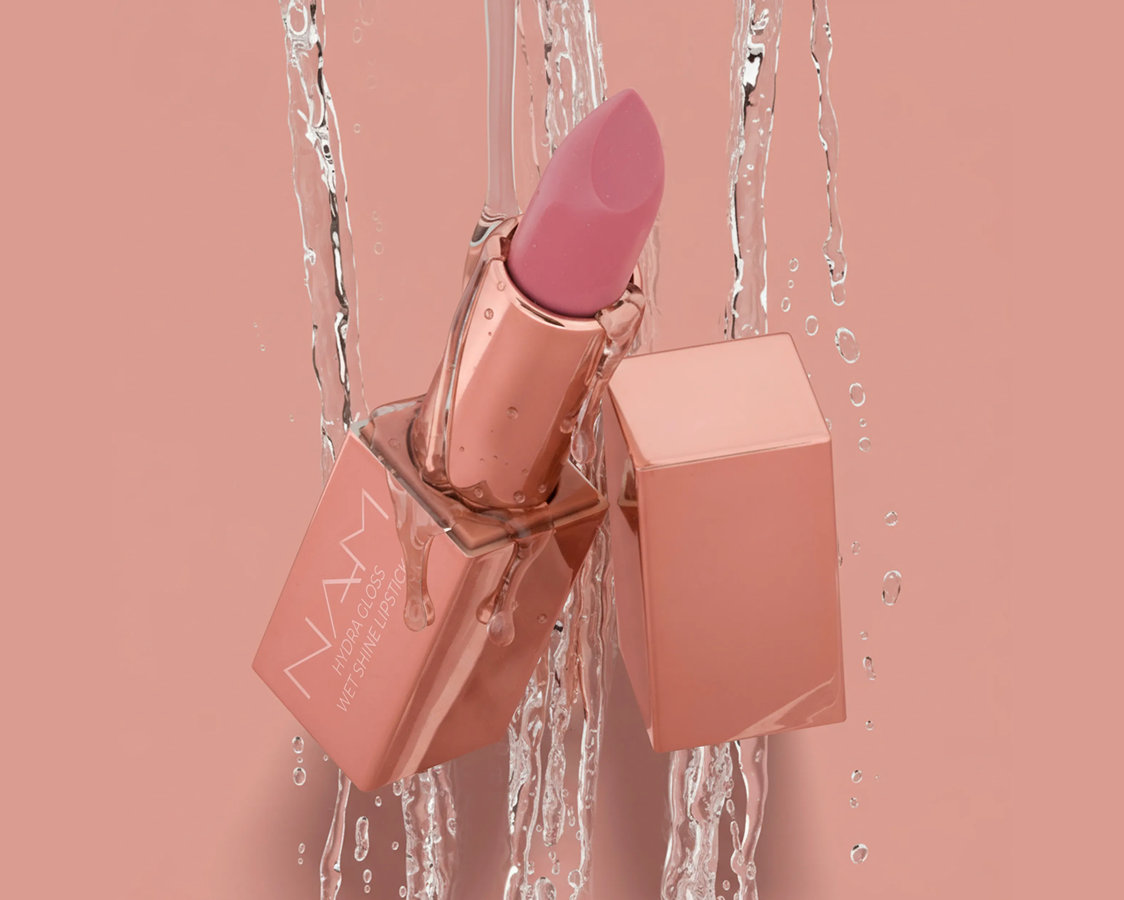 NAM Hydra Gloss Wet Shine Lipstick, huulipuna - Image 2