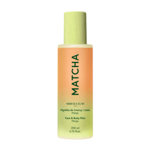 Miraculum Matcha Face & Body Mist Mango 200ml, kasvo- ja vartalosuihke