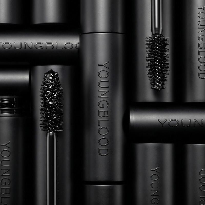 Youngblood Everlash Mineral Lengthening Mascara Blackout 9ml, mineraaliripsiväri - Image 5