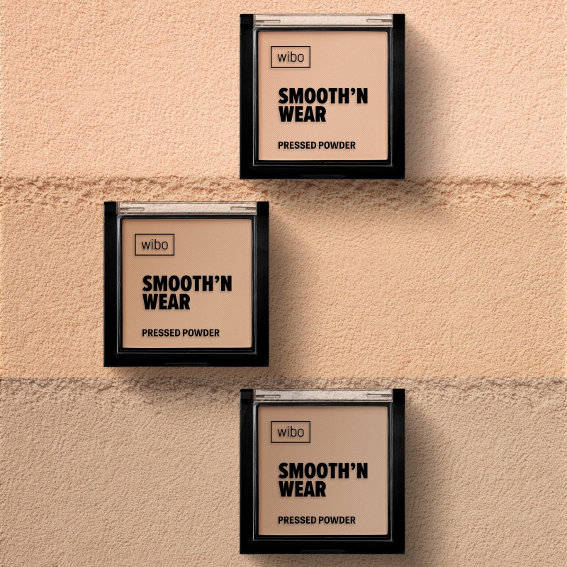 WIBO Powder Smooth N Wear Pressed Powder, puristepuuteri - Image 2