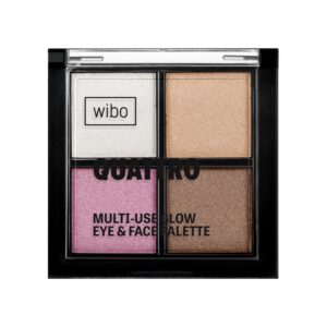 WIBO Quattro Multi Use Glow Eyeshadow Palette, luomiväri-/korostusväripaletti