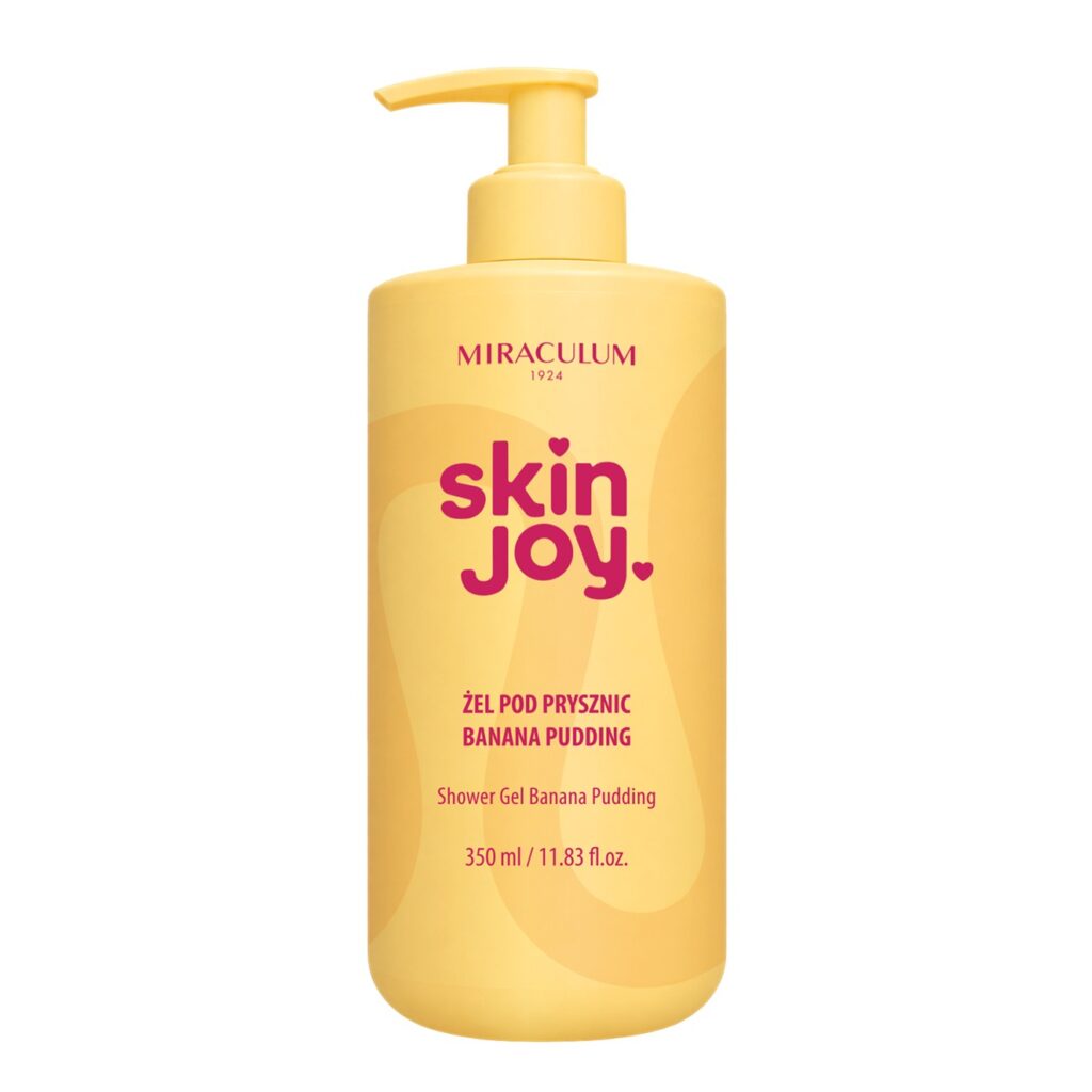 Miraculum Skin Joy Shower Gel Banana Pudding 350ml, suihkugeeli