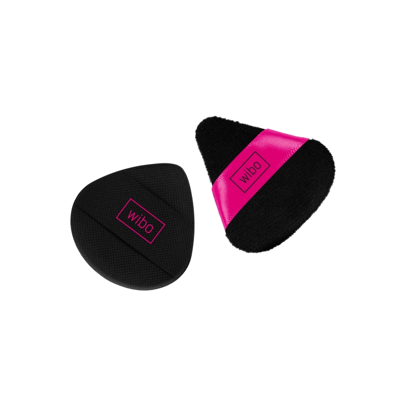 WIBO Mini Traingle Powder Puff Set, puuterivippa - Image 3