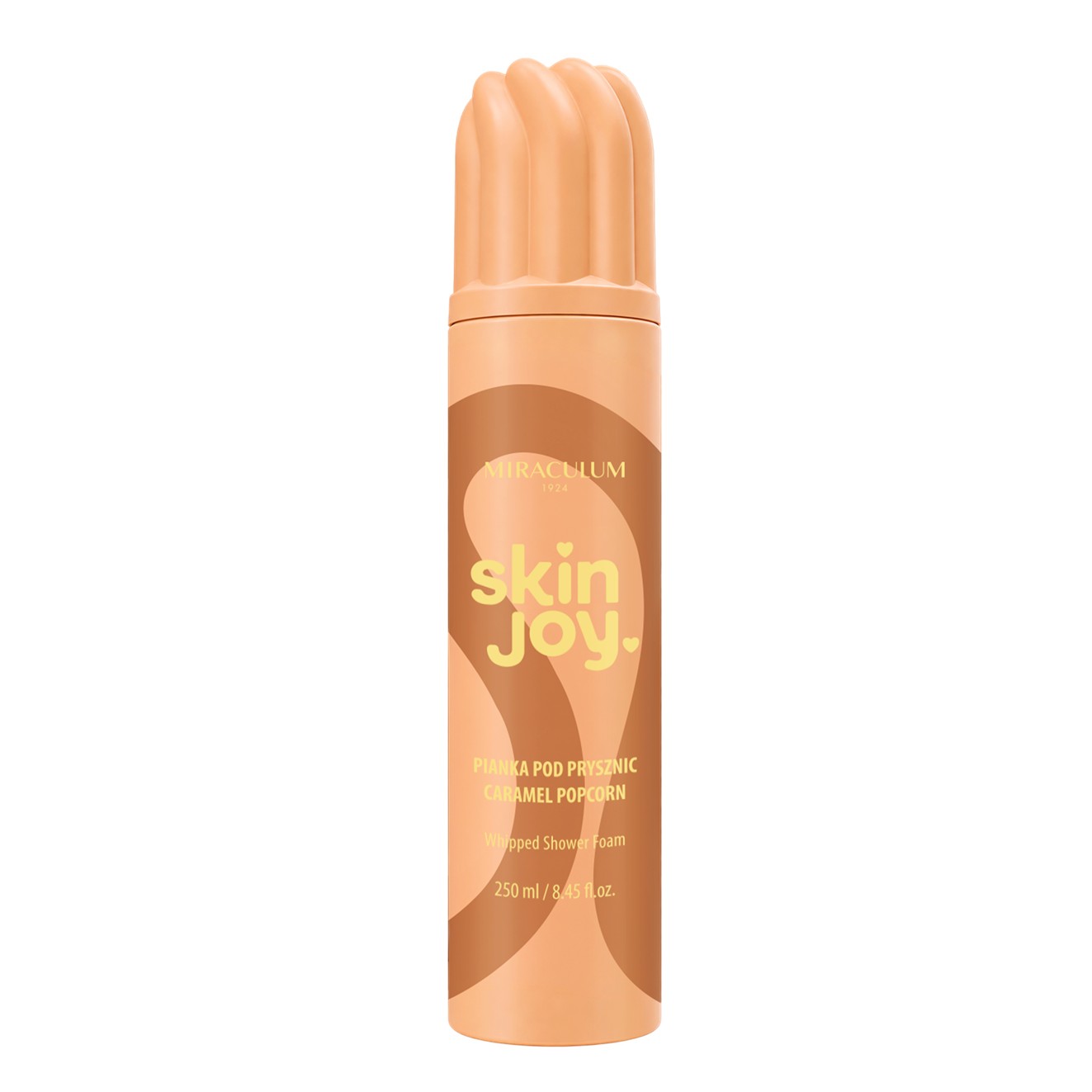 Miraculum Skin Joy Whipped Shower Foam Caramel Popcorn 250ml, suikuvaahto